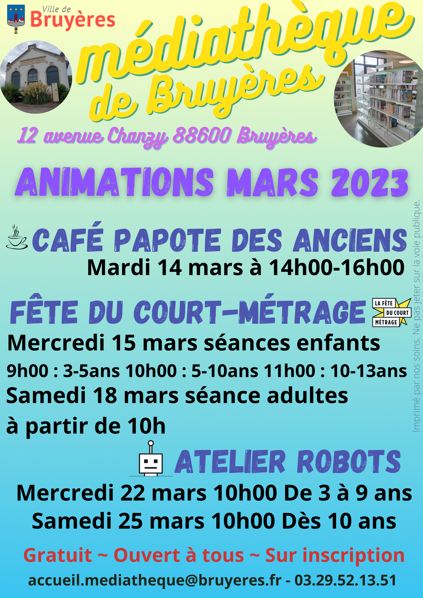 Flyer animations MARS 2023